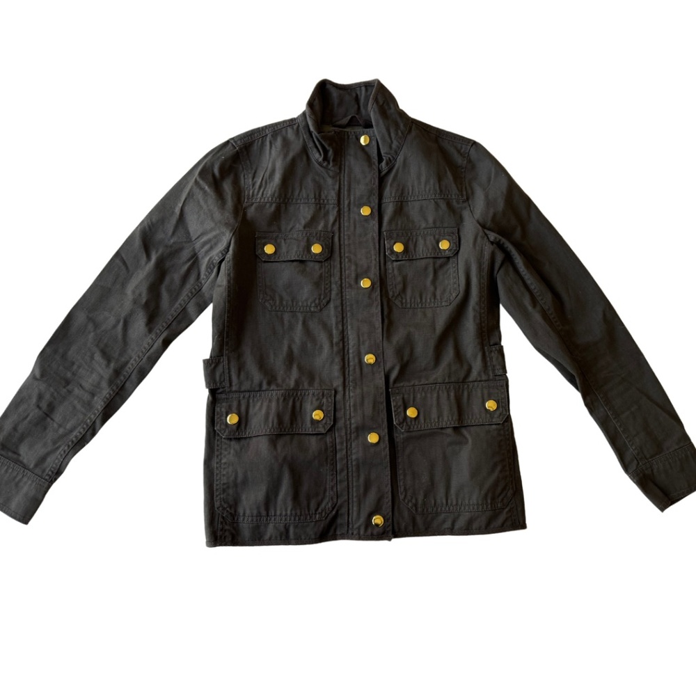 J. Crew Barn Waxed Cotton Jacket